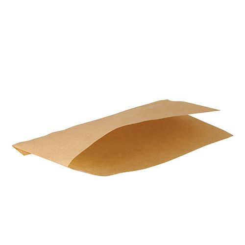 Hot Dog-Tüten "pure" 18 x 9,5 cm braun fettdicht, VPE= 1000 Stück (1x 1000)