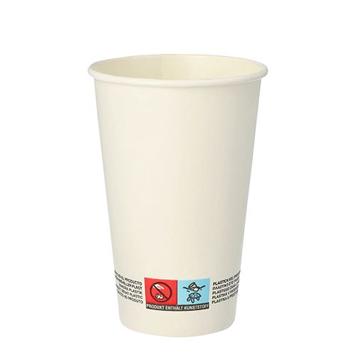 Pappbecher "pure" 0,3 l weiß, VPE= 1000 Stück (20x 50)