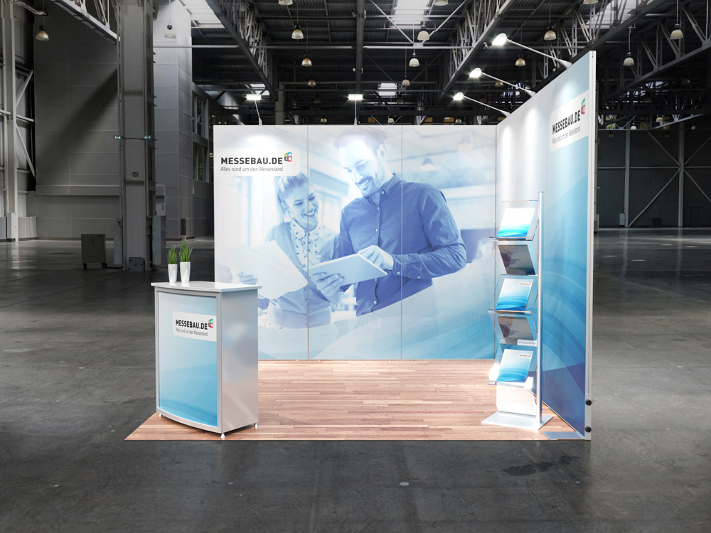 Octawall Messestand 3x3m Eckstand