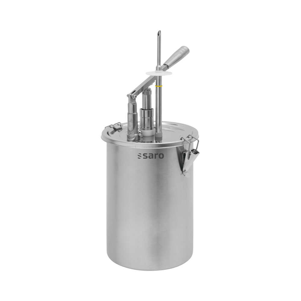 Saro Gebäckfüller PD-019, 4,5 Liter, 180 x 180 x 420 mm