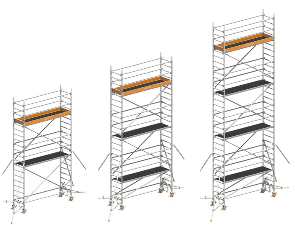 Layher UNI STANDARD P2 mit Gerüststützen