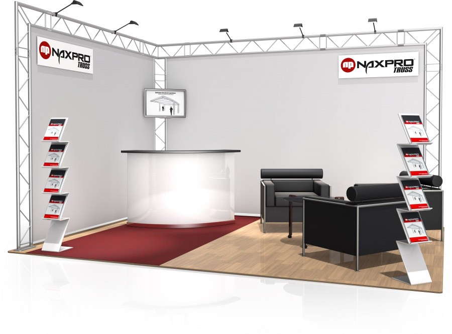 Messestand Traverse FD 22 - 3 x 4 m