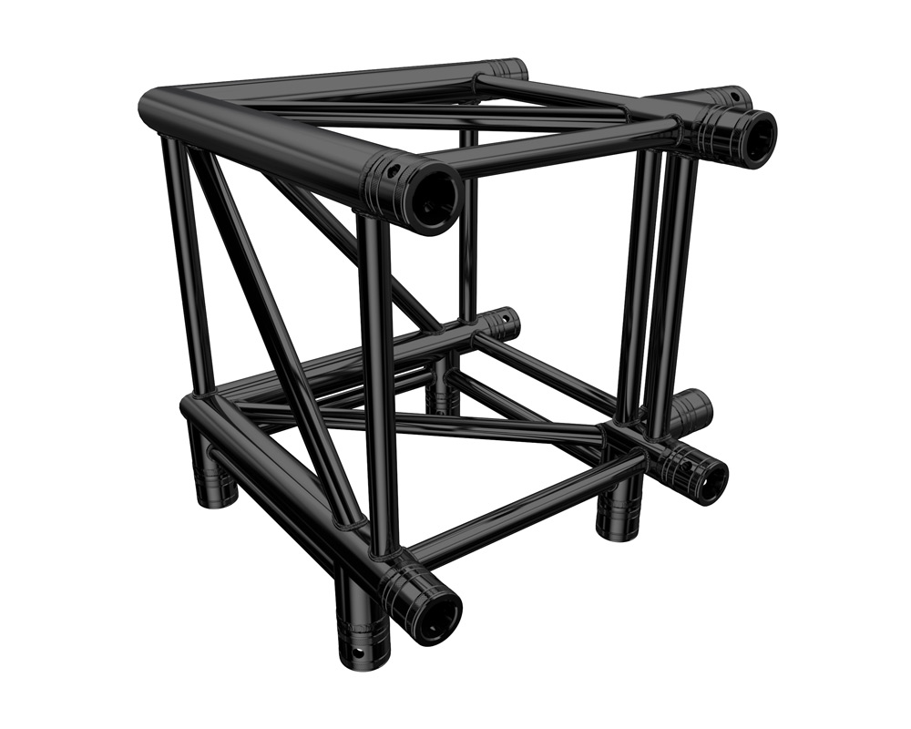 F44 P Traverse 3-Weg Ecke C30 90° stage black