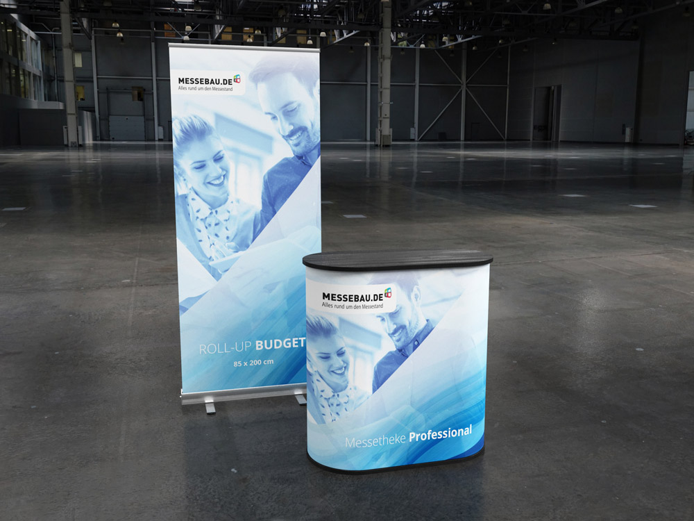 Werbebanner Halter, Clip Display, Messestand und Werbung in Kreis