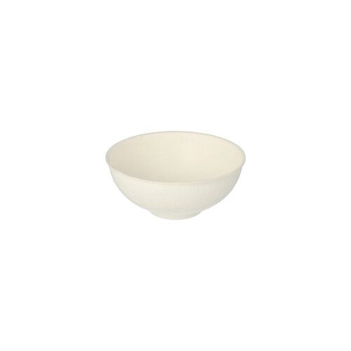 Fingerfood - Schalen aus Zuckerrohr "pure", 65 ml, rund Ø 7,2 cm x 3 cm weiß, VPE= 500 Stück (10x 50)