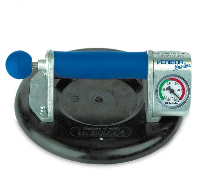 Veribor® blue line Zugpumpensauger mit Manometer