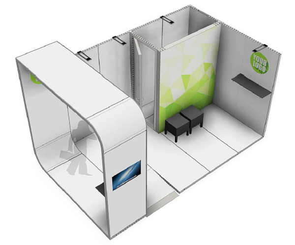 beMatrix Messestand Kickoff Delux Pack