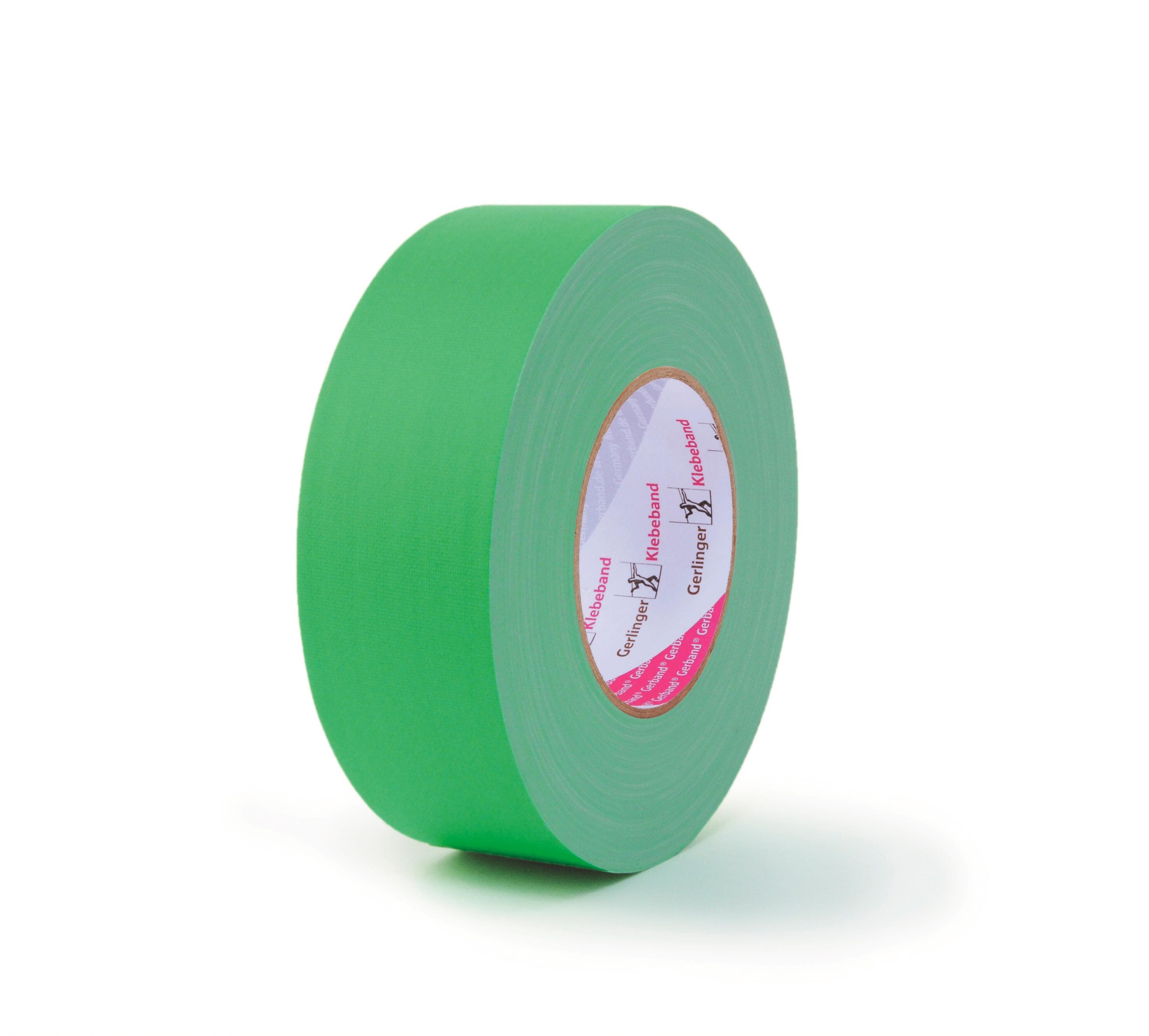 Gerband Gaffer Tape 258 Grün matt - Textil - 50mm/50m 