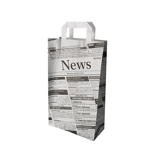 Tasche, Text, Zeitung