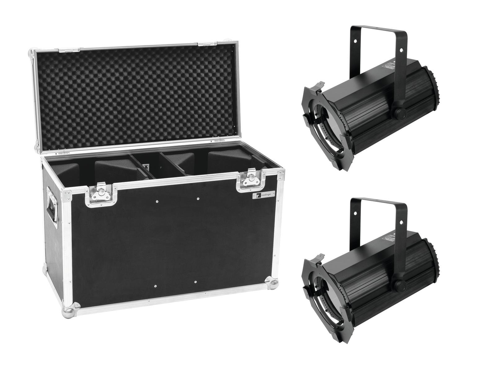 EUROLITE Set 2x LED THA-100F Theater-Spot + Case