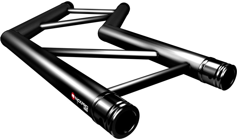 Naxpro-Truss FD 32 C23H 135° 2 Weg Winkel
 RAL9005 - Schwarz - Seidenmatt