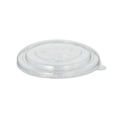 Deckel für Suppenbecher R-PET rund Ø 13,5 cm x 1,2 cm, VPE= 500 Stück (20x 25)