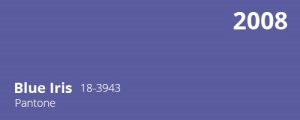 Blue Iris - Pantone Farbe des Jahres 2008