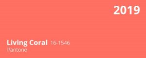 Living Coral - Pantone Farbe des Jahres 2019