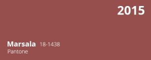 Marsala - Pantone Farbe des Jahres 2015