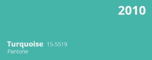 Turquoise - Pantone Farbe des Jahres 2010