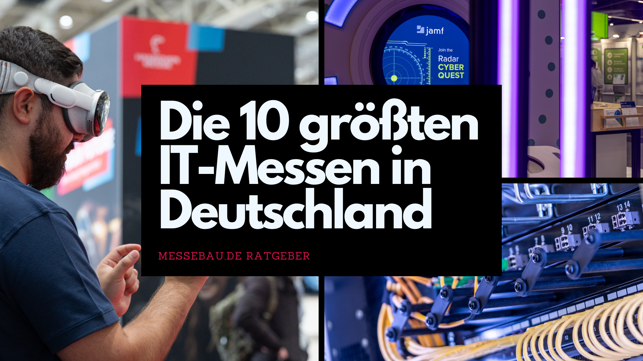 Die 10 größten IT-Messen in Deutschland